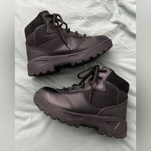 Women's Black Combat Boots